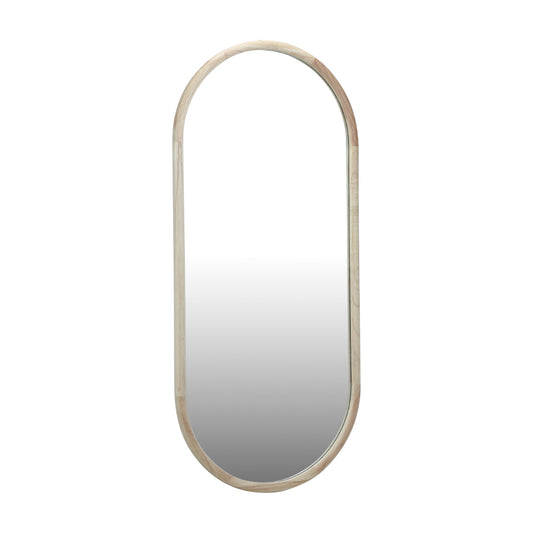 COCO OVAL WALL MIRROR 55X121 NT