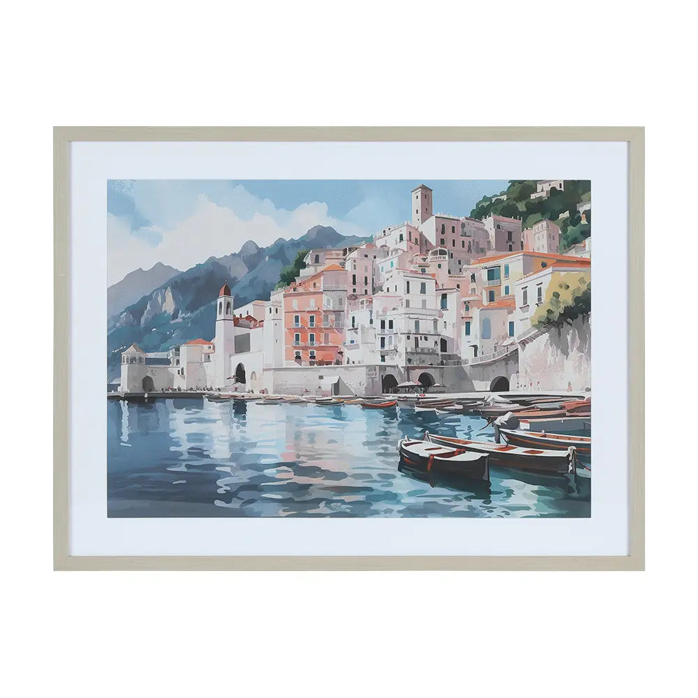 TOWNY PICTURE WITH FRAME 80X60 CM. MTC