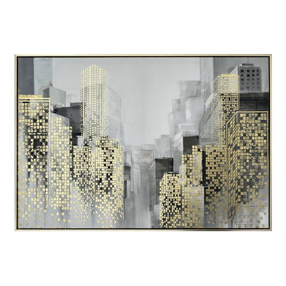 ZENT PICTURE+FRAME+GOLD FOIL90X60CM. MTC