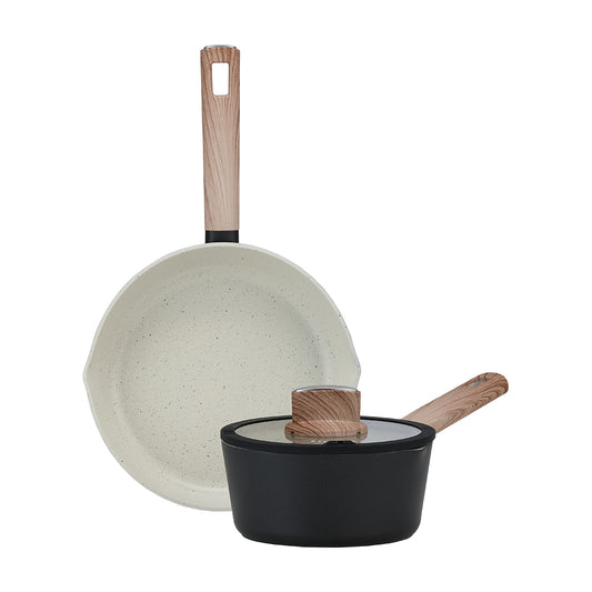 DUMKIN COOKWARE 3 PCS./SET BK/NT