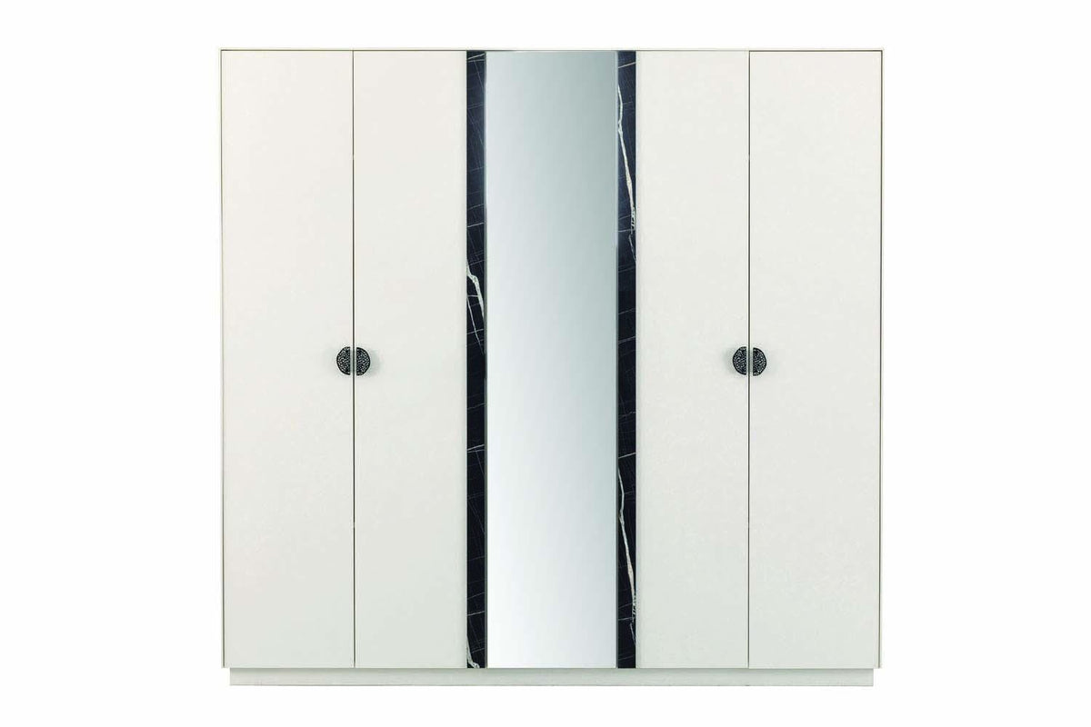 Nia-5 DOOR WARDROBE