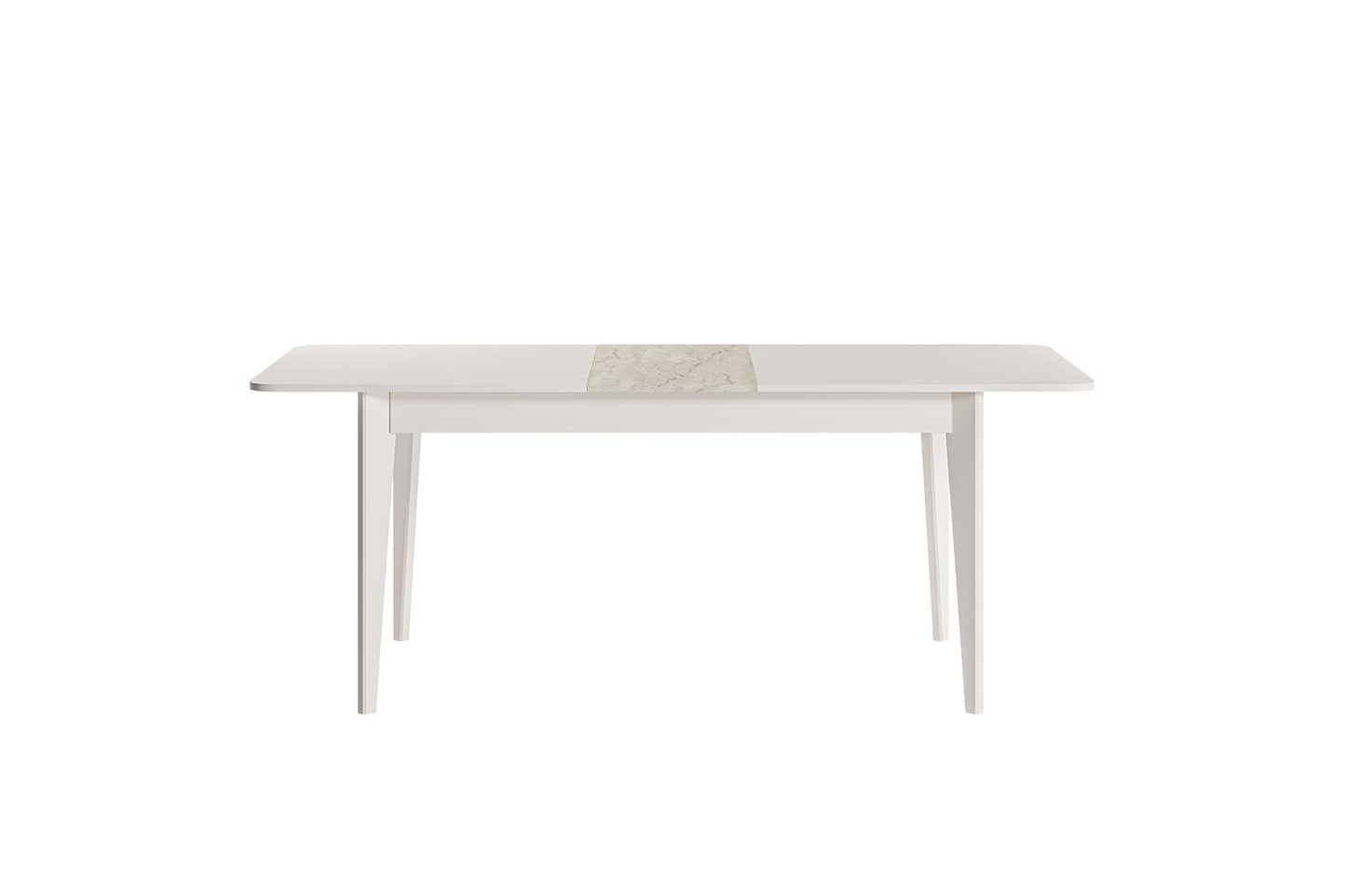 Setta | Extendable Dining Table 160 Cm | Mat Vizon Bej