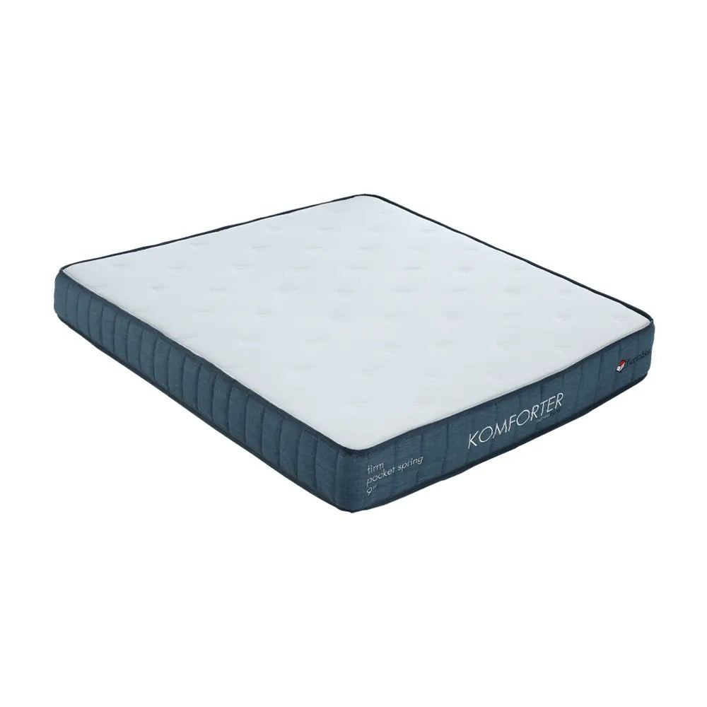 KOMFORTER MATTRESS 5FT. ' 9 '  '  WT/BL