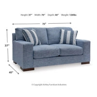 BELVOIR LOVESEAT SOFA
