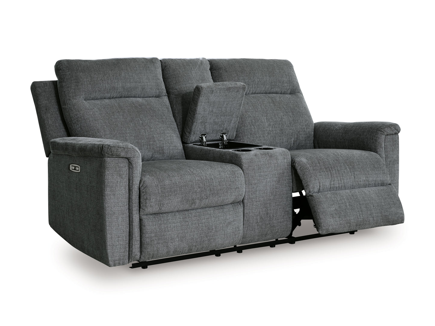 Barnsana DBL REC PWR LOVESEAT W/CONSOLE