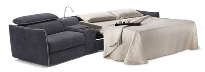 Meraviglia Sofa Cum Bed with Single Recliner