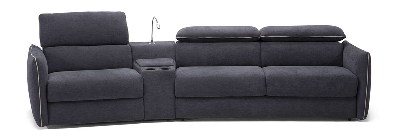 Meraviglia Sofa Cum Bed with Single Recliner