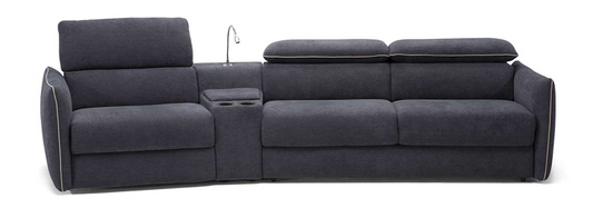 Meraviglia Sofa Cum Bed with Single Recliner
