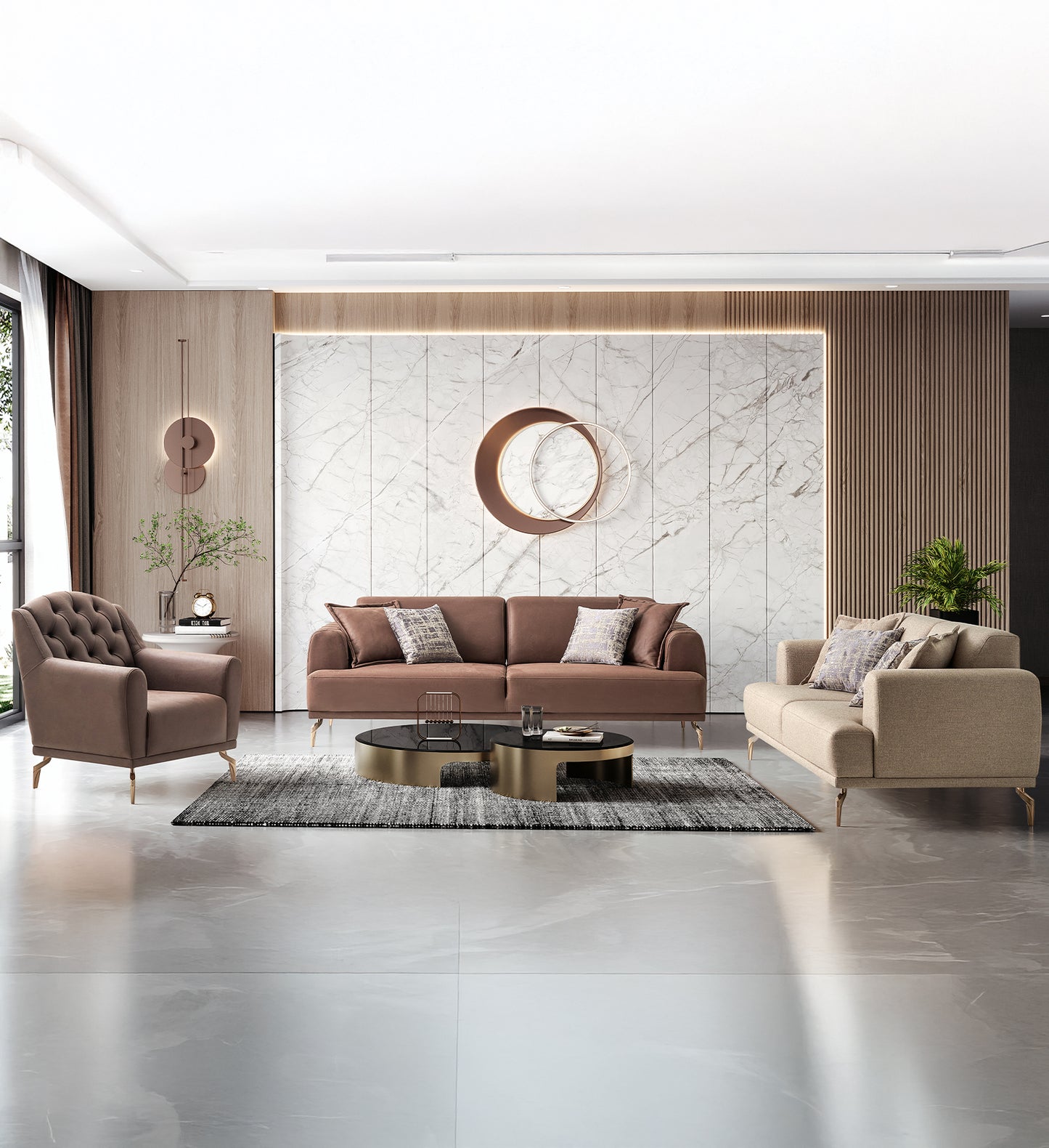 Basalto Plus SOFA - 2 SEATER