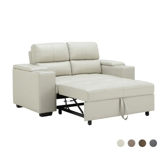 DOMINIC FABRIC SOFA-BED 2/S GY