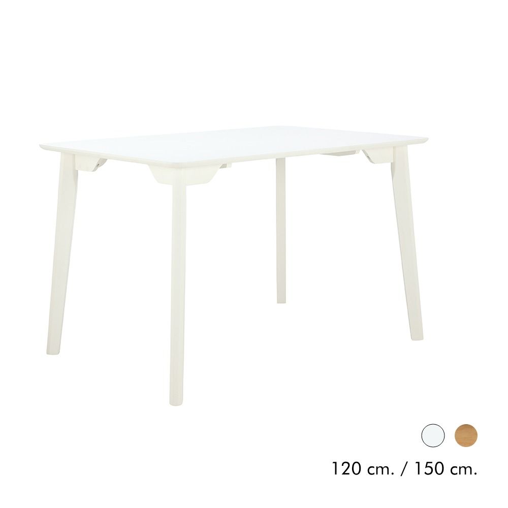 FEMMIE DINING TABLE 120 CM. WT
