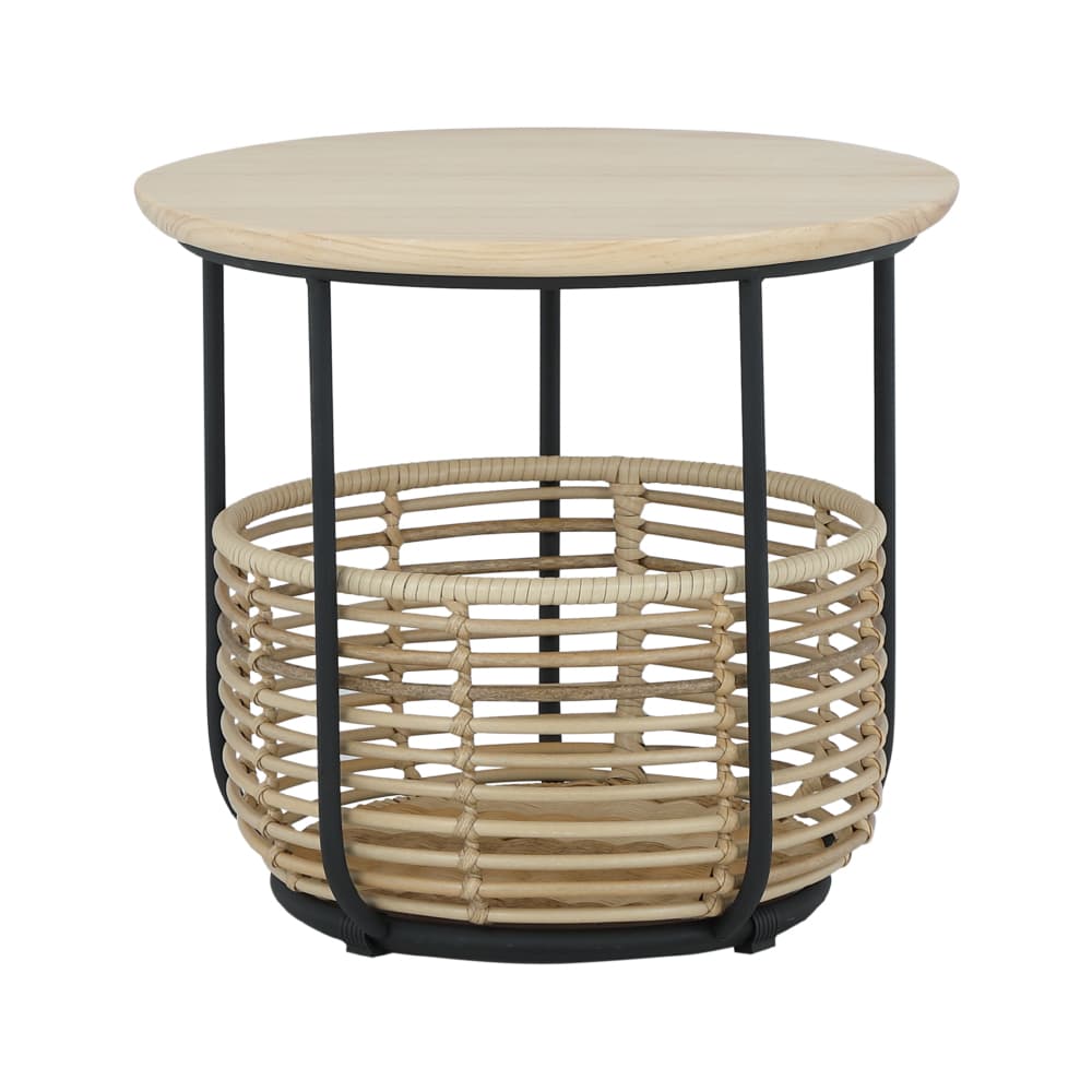 ONITSUKA SIDE TABLE+STORAGE H40 NT/BK