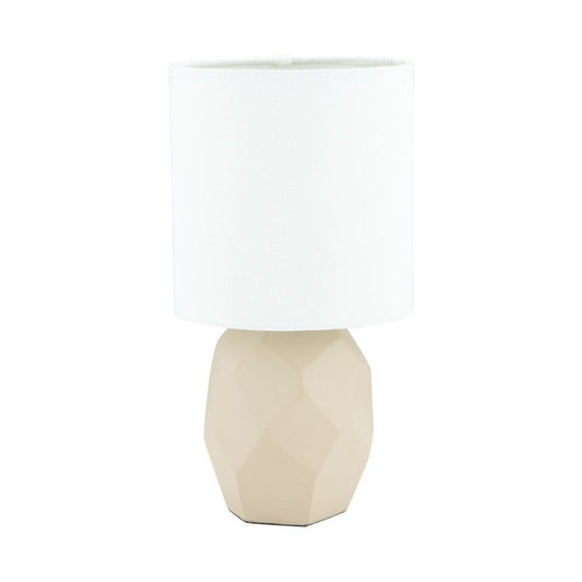 LUCI TABLE LAMP BE/WT