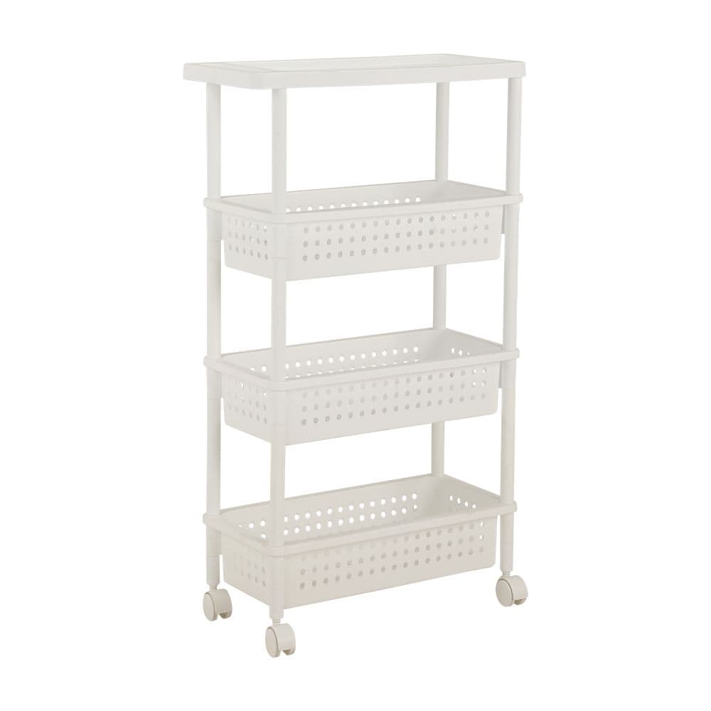 MIYA 4-TIER BATH TROLLEY 21.5X48X82.7 WT
