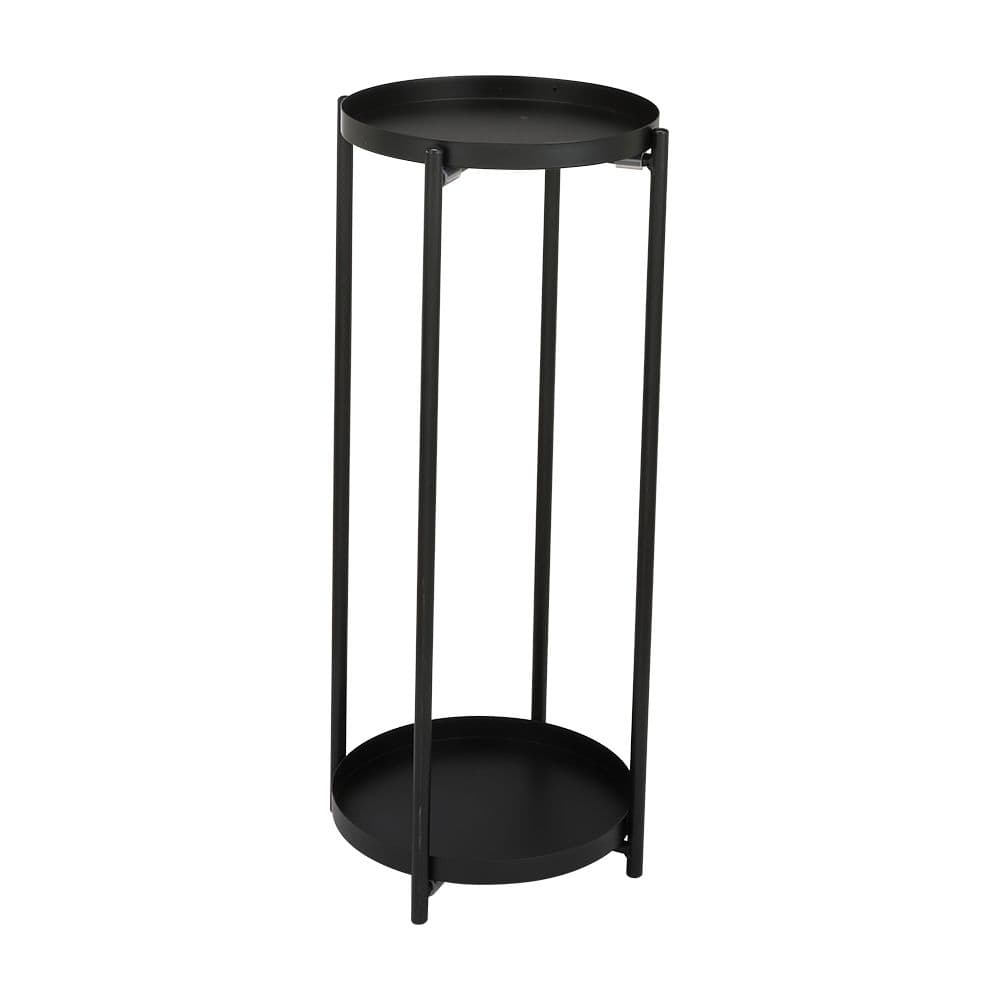 CEDRIC 2-TIER PLANT STAND BK