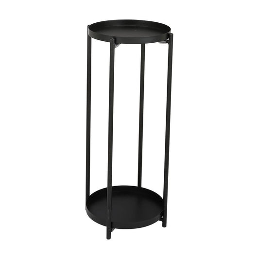 CEDRIC 2-TIER PLANT STAND BK