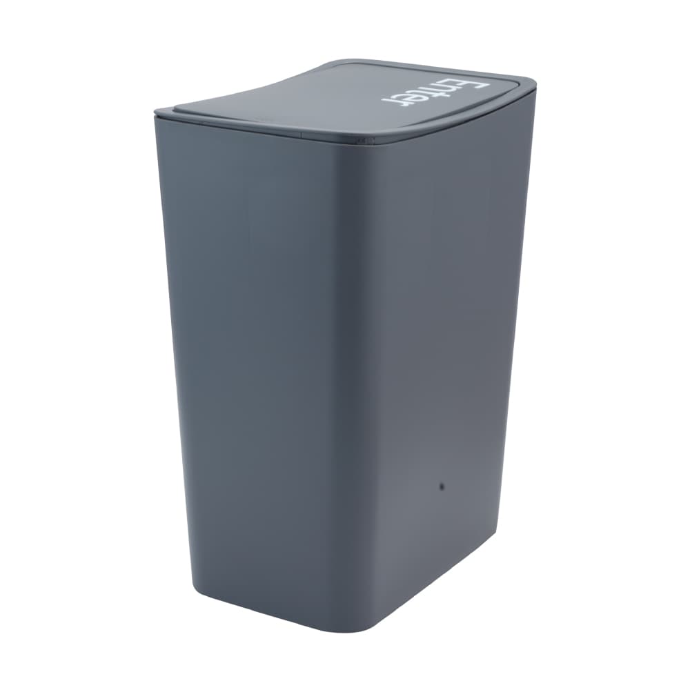 O-TOUCH PUSH BIN 12L DGY