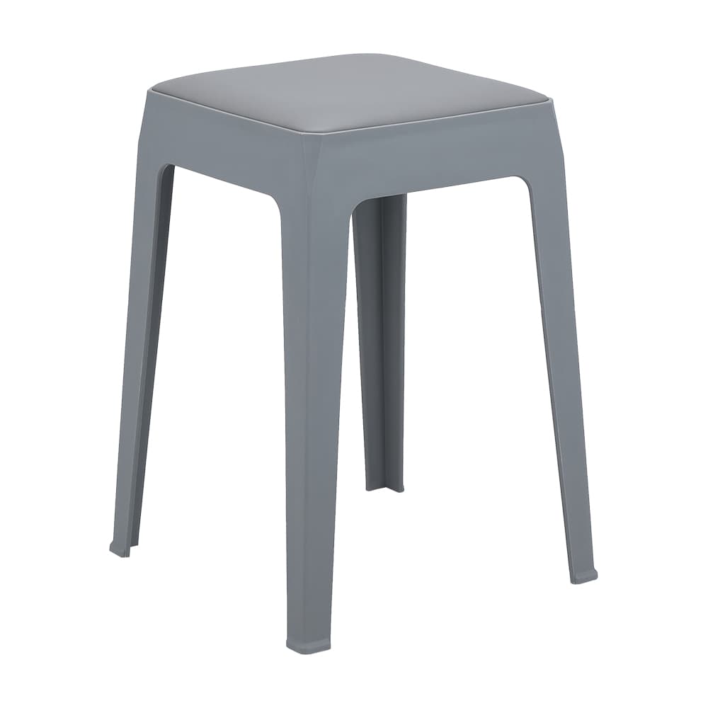 LUXY PLASTIC CHAIR 32X32X47 GY
