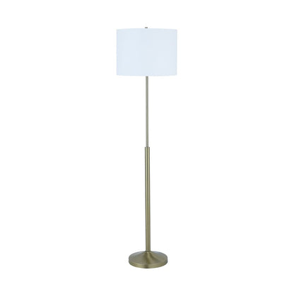 GOMEZ FLOOR LAMP WT/GD