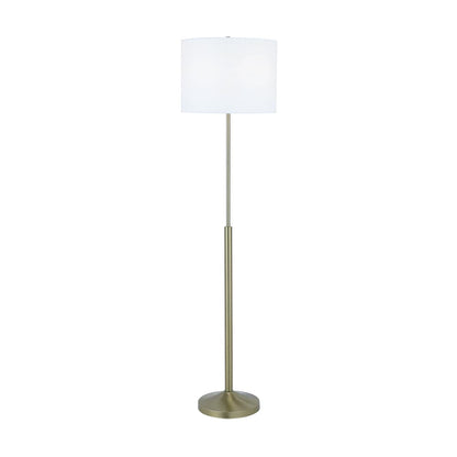 GOMEZ FLOOR LAMP WT/GD