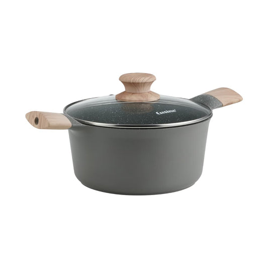 COOKYN POT WITH LID 24 CM. GY/NT
