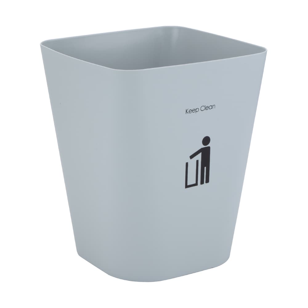 BIN BIN SQUARE TRASH CAN 5.5 L GY