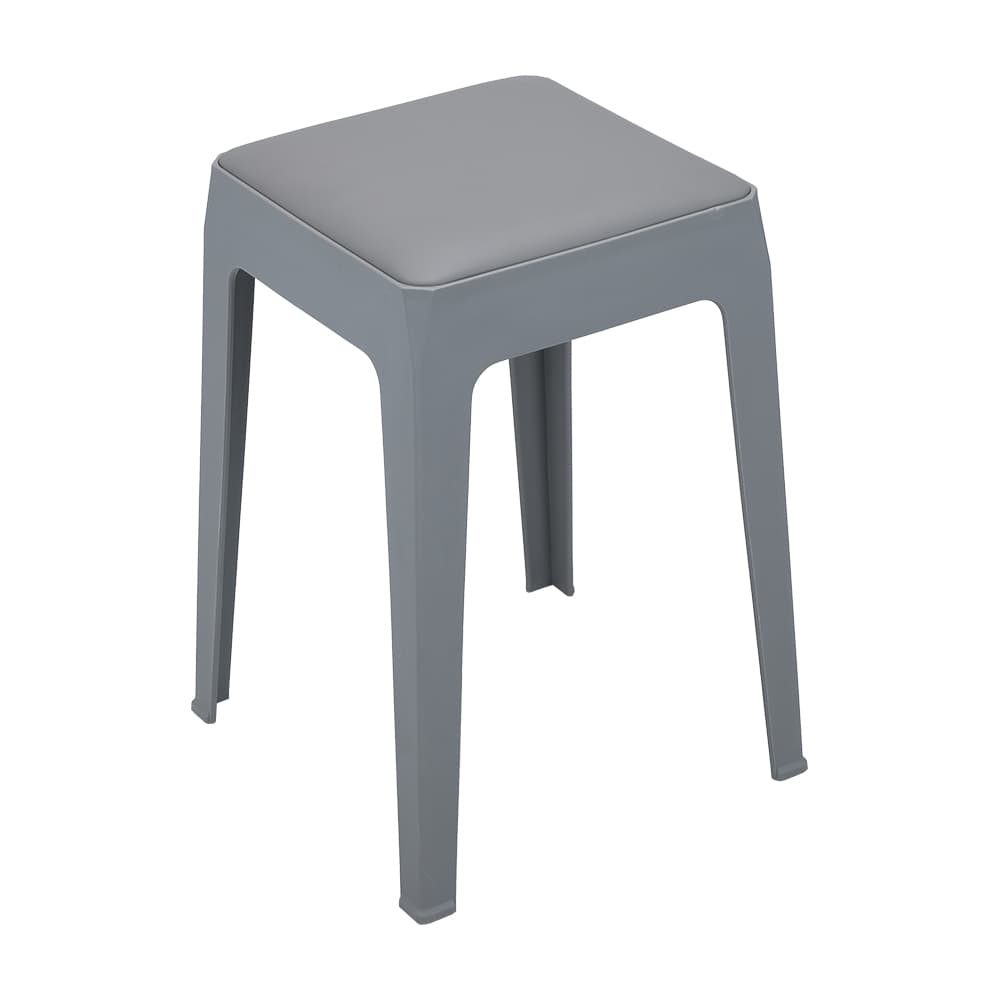 LUXY PLASTIC CHAIR 32X32X47 GY