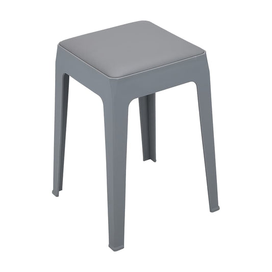 LUXY PLASTIC CHAIR 32X32X47 GY