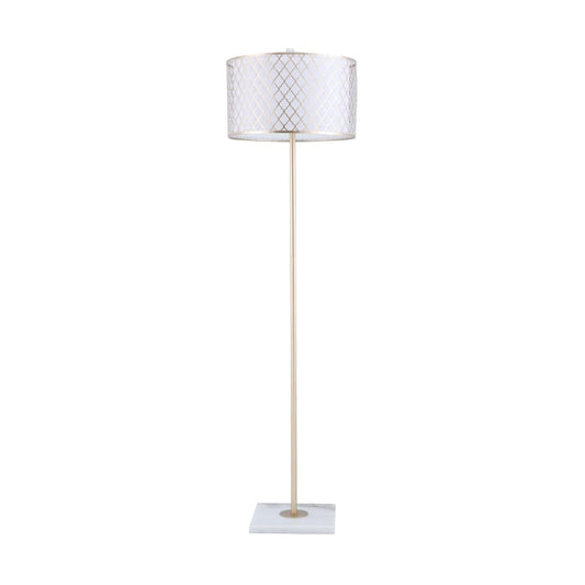 AVIANNA FLOOR LAMP D39XH149CM. WT/GD