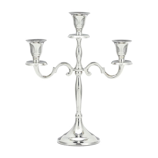 BRIONY CANDLE HOLDER H28 CM. SV