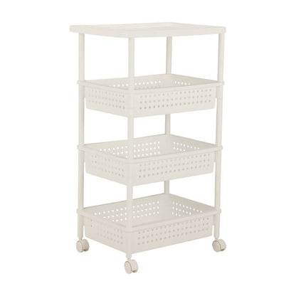 MIYA 4-TIER BATH TROLLEY 32.5X48X82.7 WT