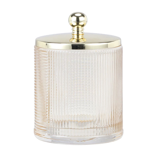 ROZY COTTON BALL HOLDER 400ML GD