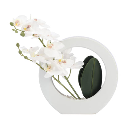 ORIANA ORCHID IN VASE WT