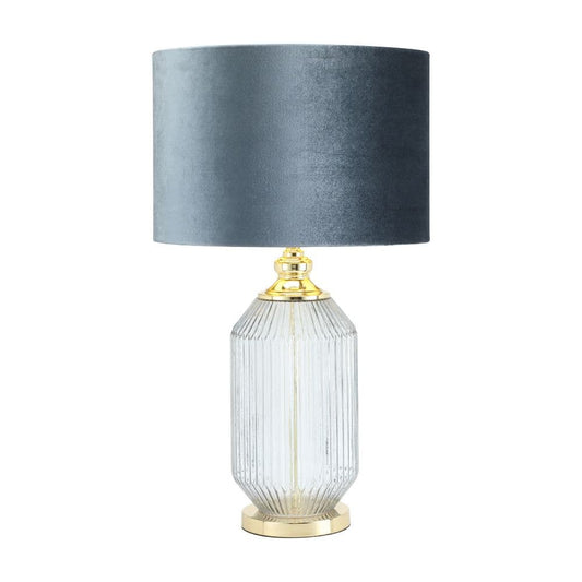 VEVAREN TABLE LAMP 38X38X64 CM. GY/GD