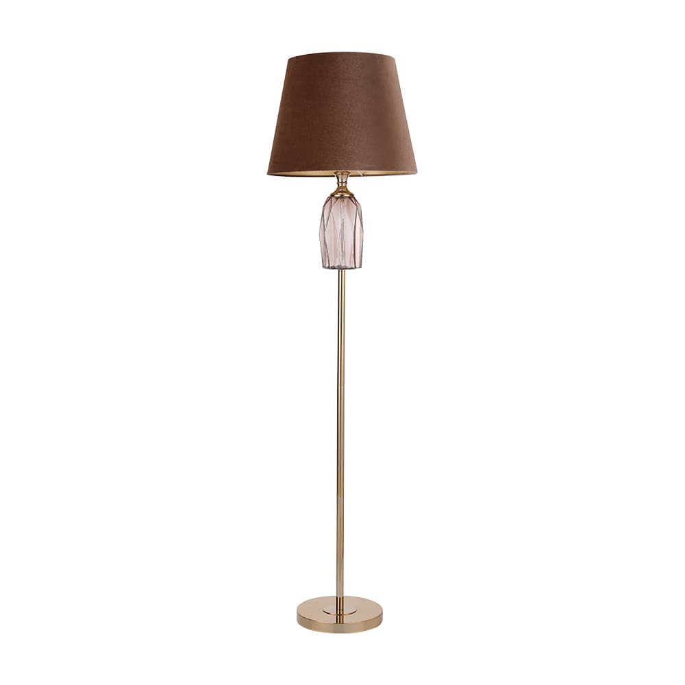 BOYON FLOOR LAMP 43X43X165 CM. BN/GD