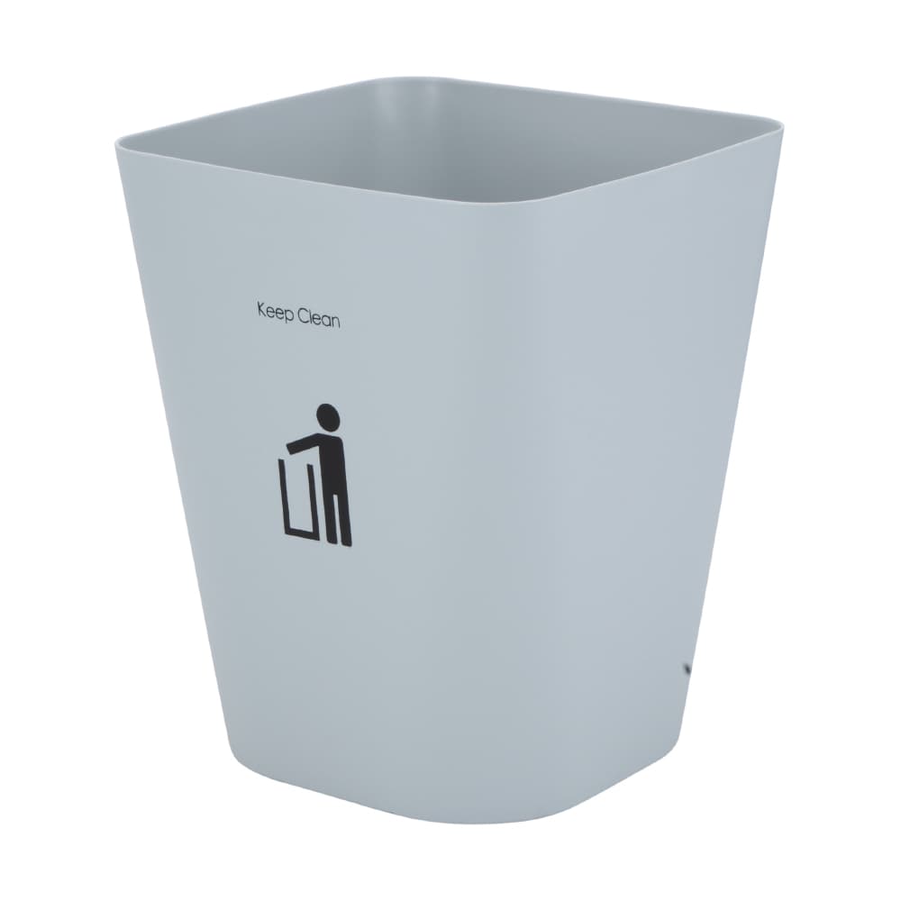 BIN BIN SQUARE TRASH CAN 5.5 L GY