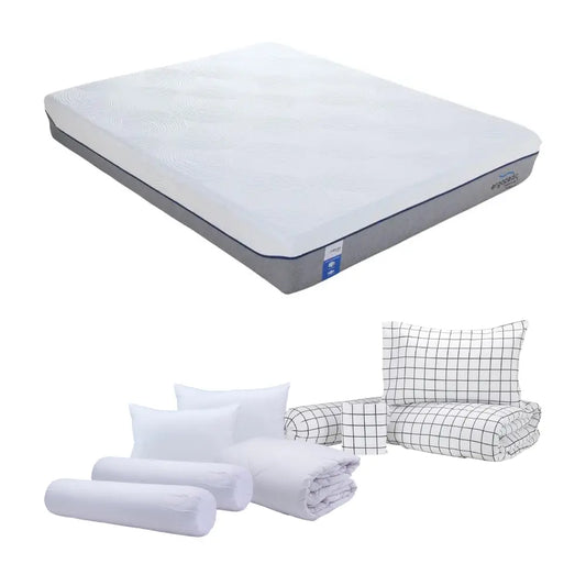 LUMINOS MATTRESS 5 '  9" WT/GY