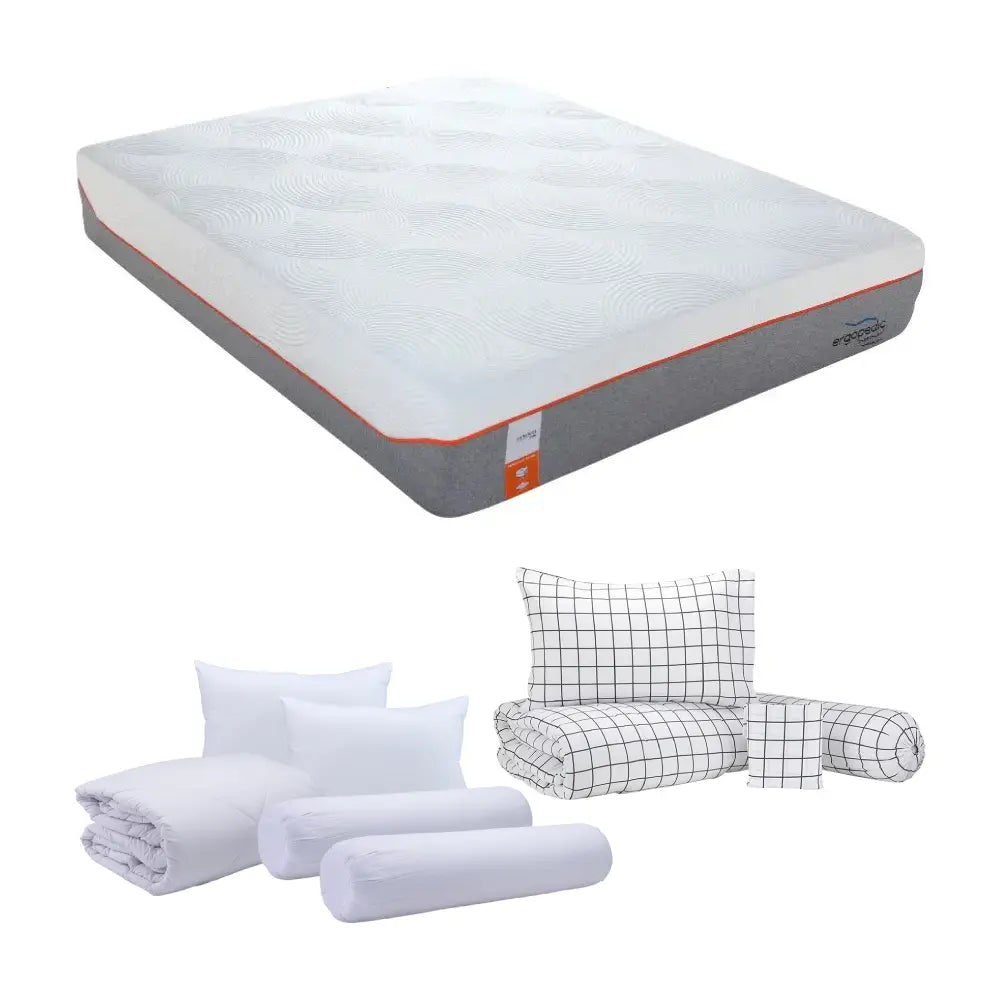 LUMINOS MATTRESS 6 '  9" WT/GY