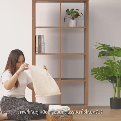 MINIMAL CHEST OF 4 DRAWERS 60 CM. WT/LW