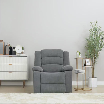 JAYDEN FABRIC MANUAL RECLINER 1/S GY